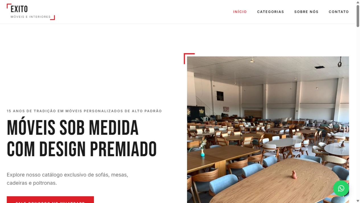 Êxito Interiores em tablet