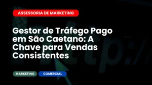 Gestor de Tráfego Pago em São Caetano A Chave para Vendas Consistentes