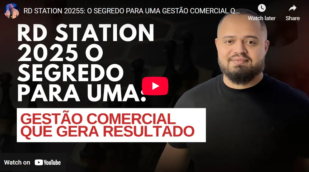 O Segredo para uma Gestão Comercial que Gera Resultados com RD Station